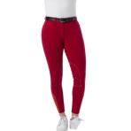Riding World - Pantalon d'équitation enfant Alexandrie rouge | - Ohlala