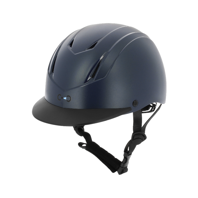 Riding World - Casque d'équitation Topy marine mat
