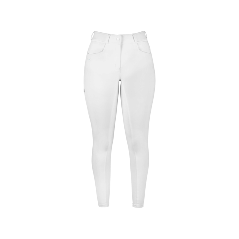 Riding World - Pantalon d'équitation femme River blanc