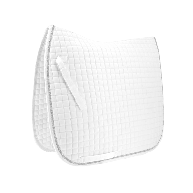 Riding World - Tapis de dressage Girly blanc | - Ohlala