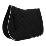 Riding World - Tapis de selle Velours noir | - Ohlala