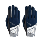 Roeckl - Gants d'équitation Madrid marine | - Ohlala