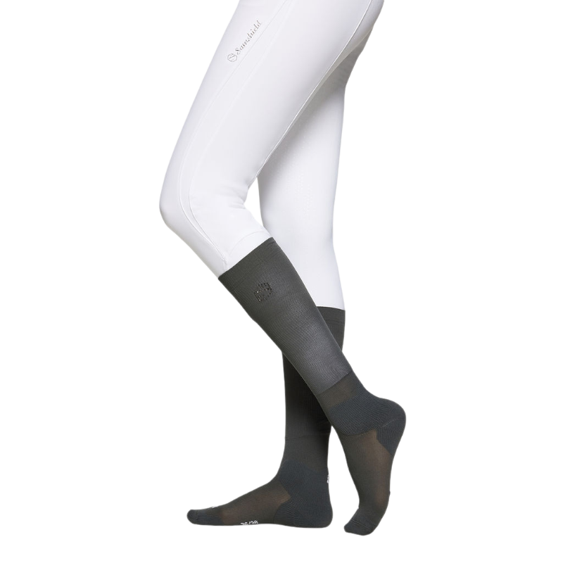 Samshield - Chaussettes d'équitation Balzane Soft asphalt | - Ohlala