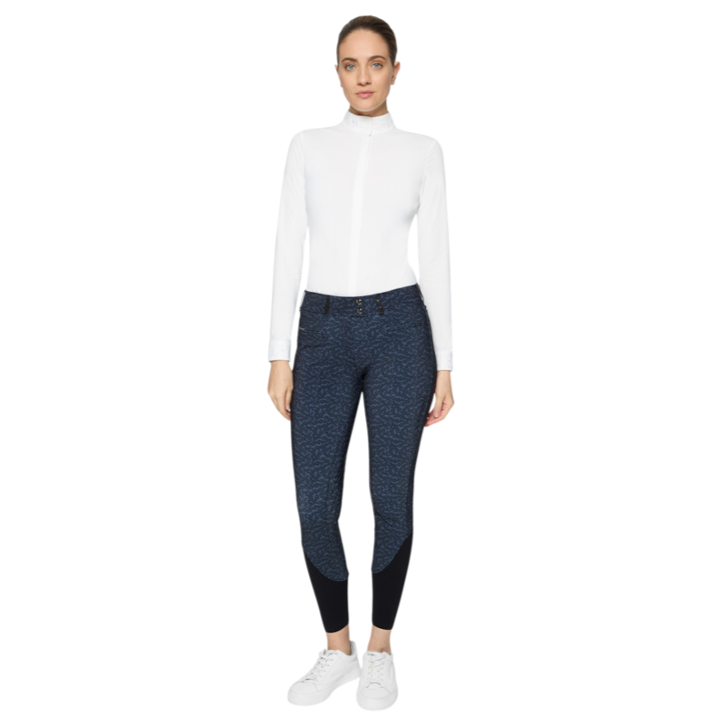 Samshield - Pantalon d'équitation femme Chloe Crystal anthracite drop