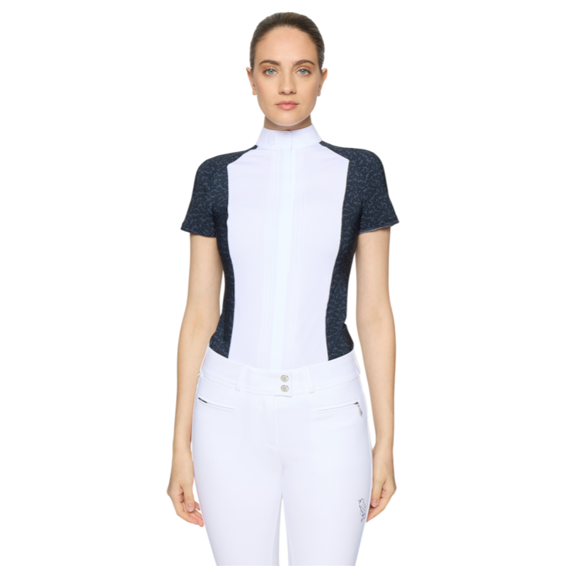 Samshield - Polo manches courtes femme Gretta anthracite drop