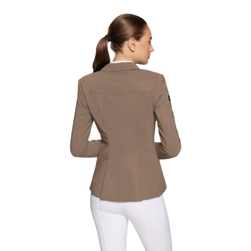 Samshield - Veste de concours femme Olympe Crystal camel | - Ohlala