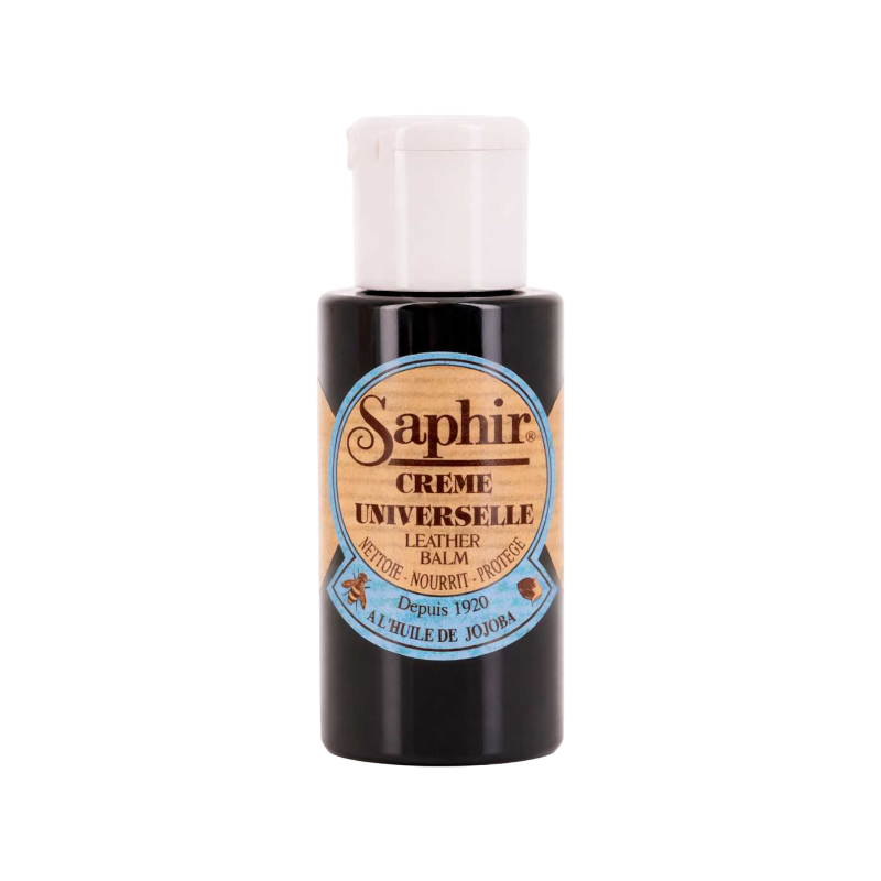 Saphir - Universele leercrème zwart