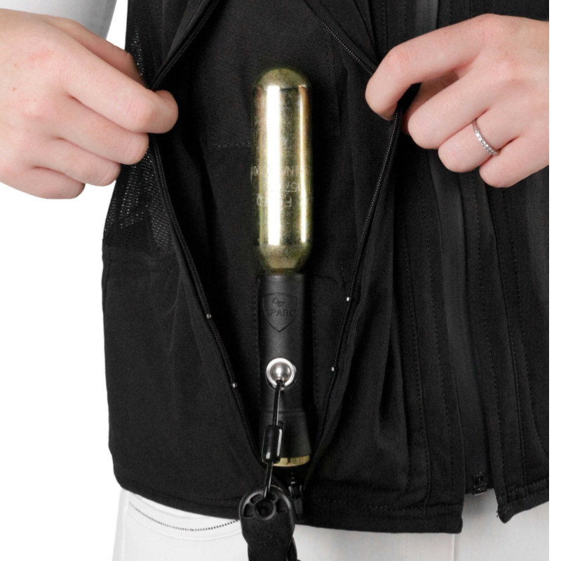 Spark - Gilet airbag enfant Crown noir