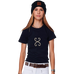 Sabbia Bianca - T-shirt manches courtes femme Aurore marine | - Ohlala