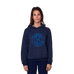 Sabbia Bianca - Dames hoodie Nina marineblauw | - Ohlala