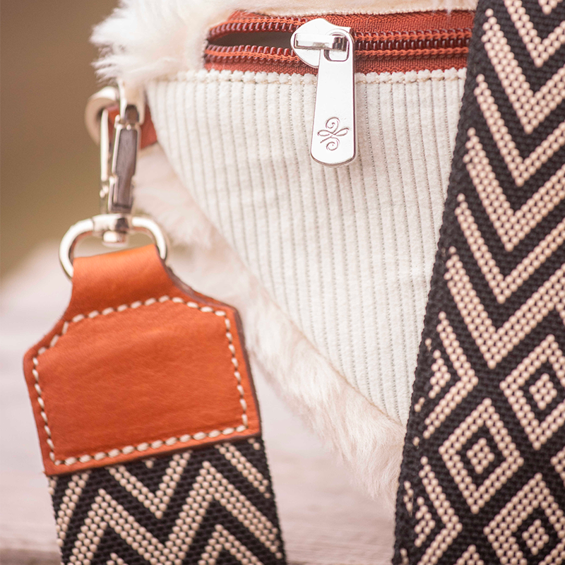 Pénélope - Sac banane Aliz blanc