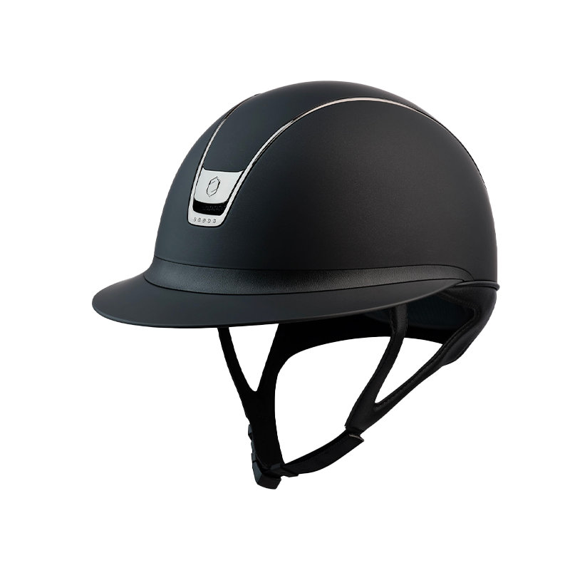 Samshield - Casque d'équitation Miss Shield 2.0 Shadowmatt noir 5 Swaroski