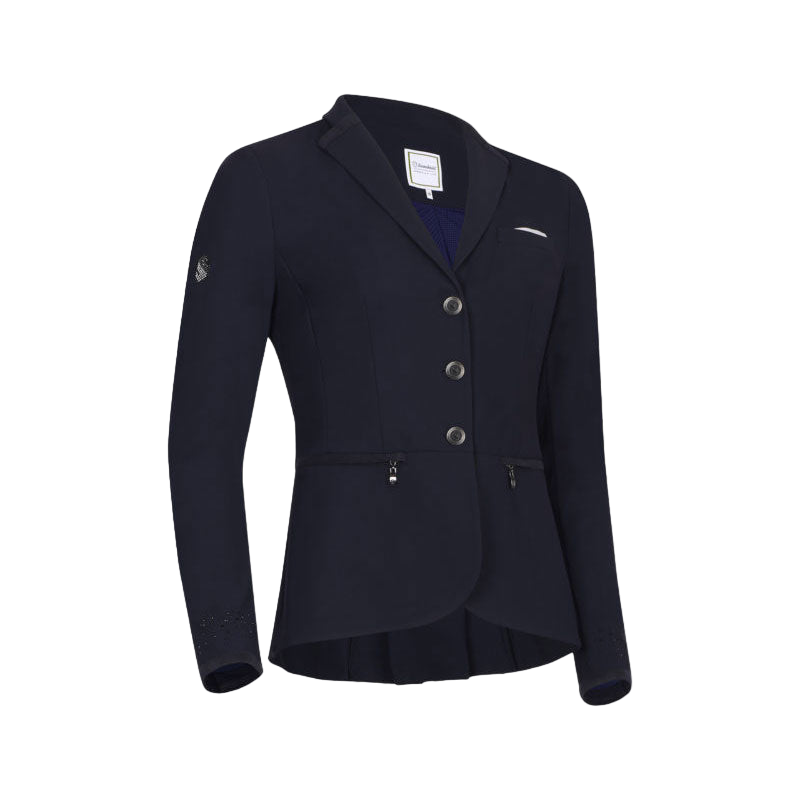 Veste d'équitation pour femmes Samshield Victorine marine Veste d'équitation pour femmes Samshield Victorine marine