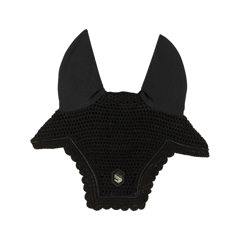 Samshield - Bonnet pour chevaux Flyshield noir