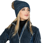 Flags & Cup - Bonnet Ida marineblauw | - Ohlala
