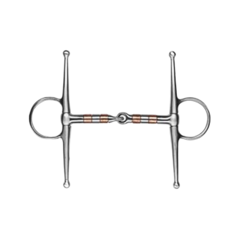 Feeling - Mors à aiguille en inox satin et rouleaux en cuivre | - Ohlala