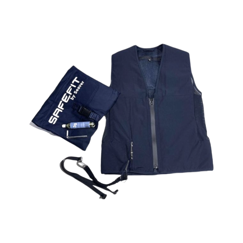 Seaver - Gilet airbag SAFEFIT marine | - Ohlala
