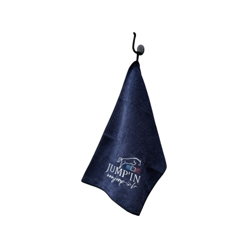 Jump'In - Microvezel grooming handdoek marine | - Ohlala