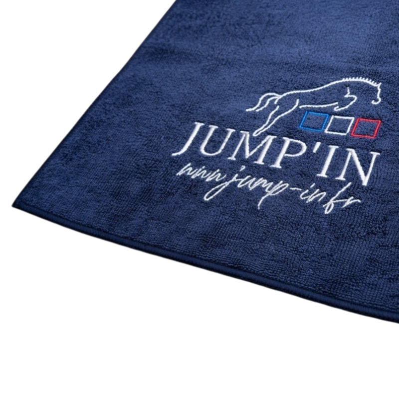 Jump'In - Serviette grooming Microfibre marine | - Ohlala