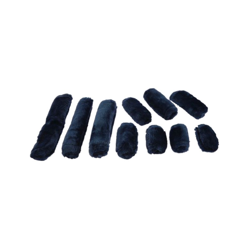 Equithème - Set Teddy pour licol marine | - Ohlala