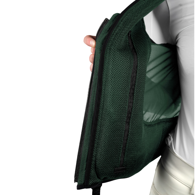 Spark - Gilet Airbag adulte Manège vert foncé