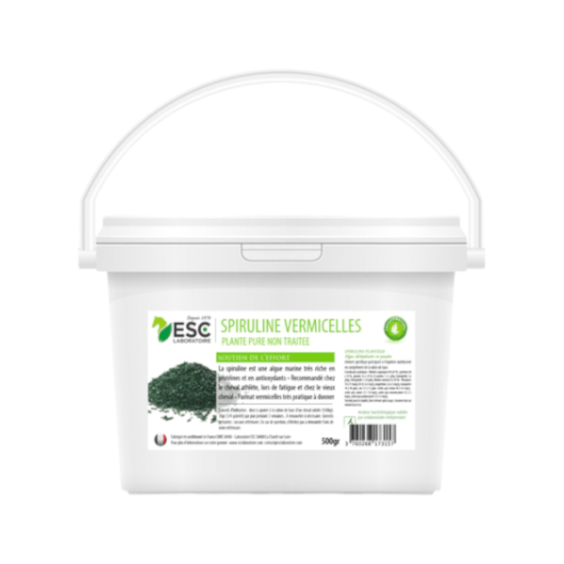 ESC Laboratoire - Complément alimentaire soutien à l'effort Spiruline Vermicelle | - Ohlala
