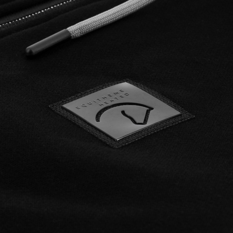 Equithème - Sweat chauffant unisexe Olwen noir | - Ohlala