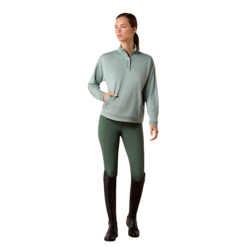Ariat - Dames sweater lange mouwen Breathe chinois green | - Ohlala