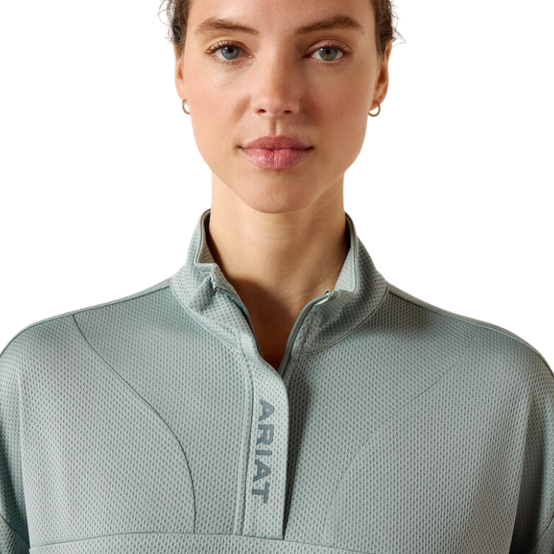 Ariat - Dames sweater lange mouwen Breathe chinois green | - Ohlala