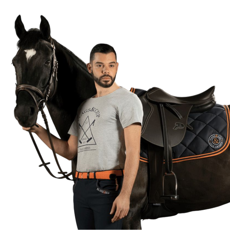 Flags & Cup - T-Shirt manches courtes Acapulco gris | - Ohlala