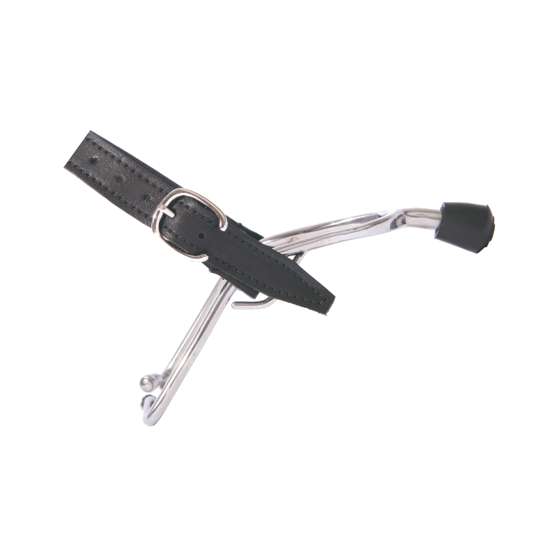 TdeT - Éperons en inox avec embout caoutchouc junior | - Ohlala