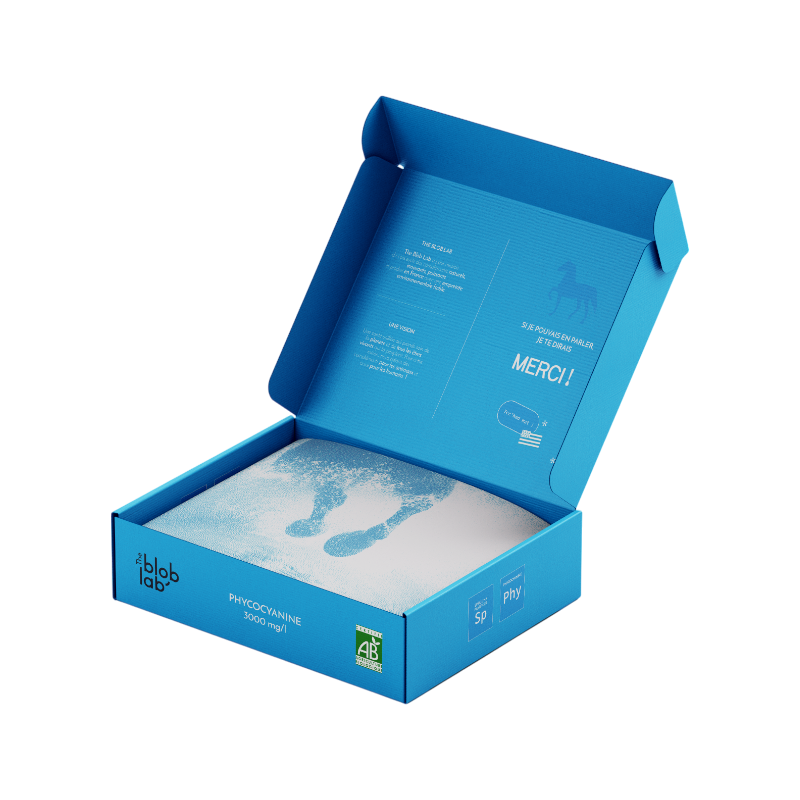 THE BLOB LAB - Complément alimentaire spiruline booster Phycoperf x20 ampoules | - Ohlala