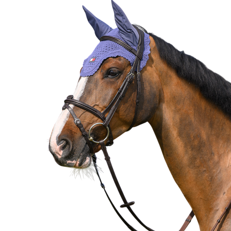 Tommy Hilfiger Equestrian - Bonnet pour chevaux Lexington faded indigo