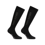 Tommy Hilfiger Equestrian - Chaussettes d'équitation Fontana Rhinestone noir