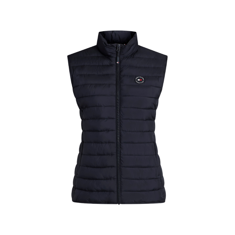 Tommy Hilfiger Equestrian - Doudoune sans manches femme Serano desert sky