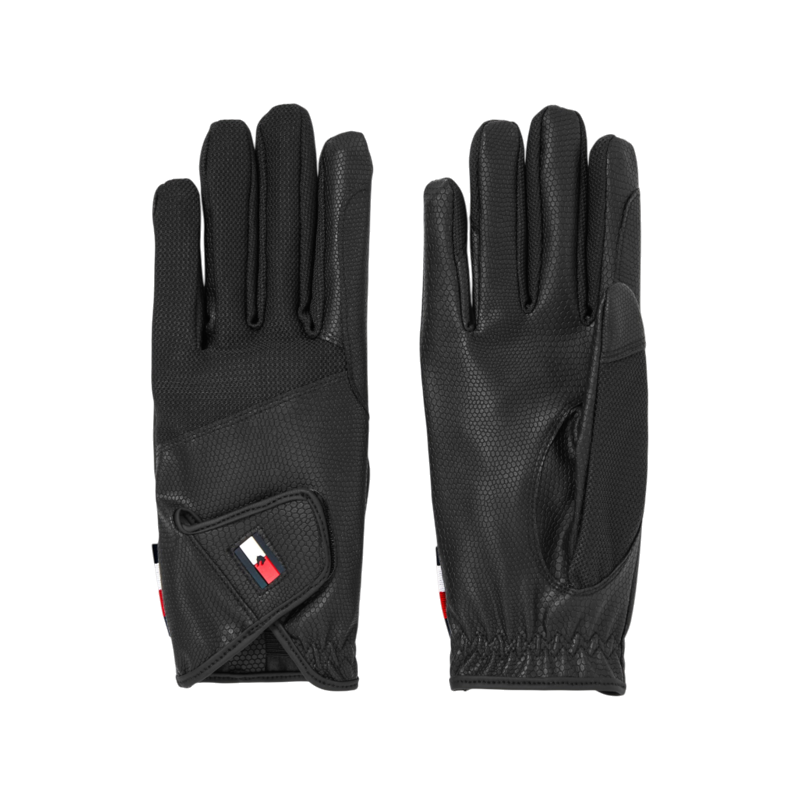 Tommy Hilfiger Equestrian - Gants d'équitation Duke noir