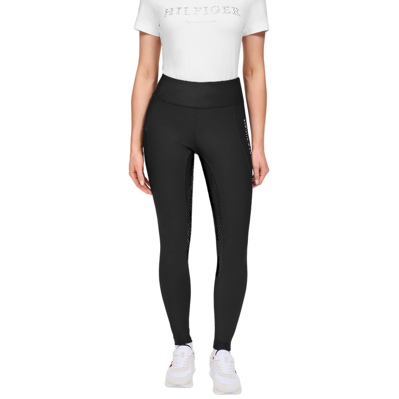 Tommy Hilfiger Equestrian - Legging d'équitation femme Devon noir