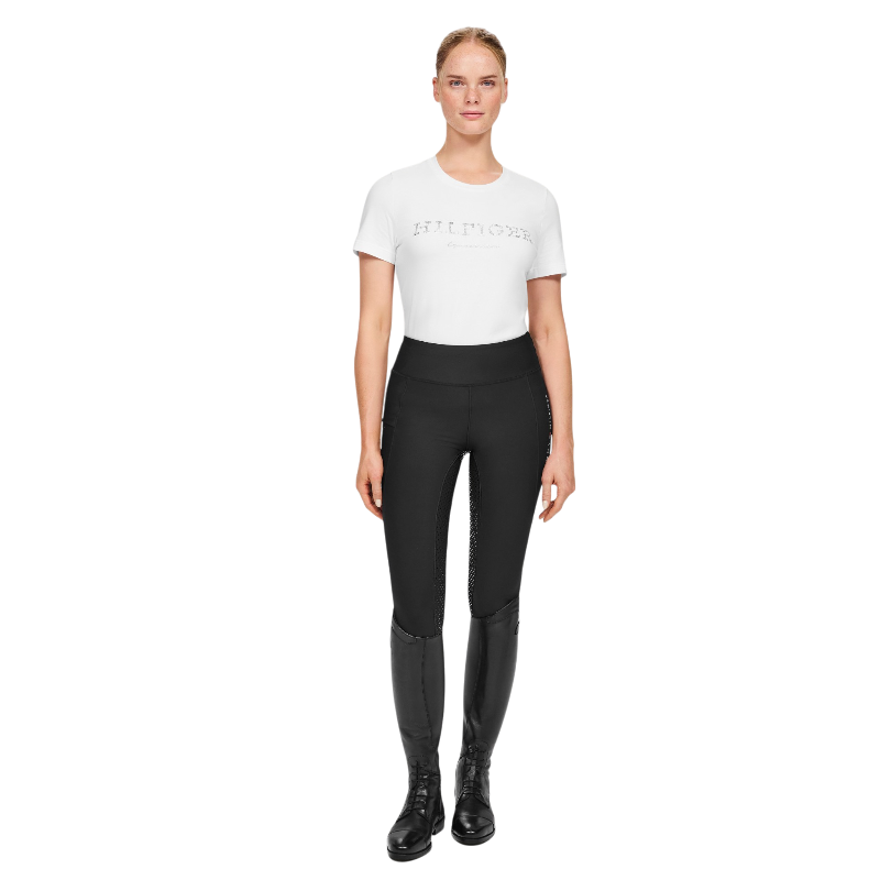 Tommy Hilfiger Equestrian - Legging d'équitation femme Devon noir