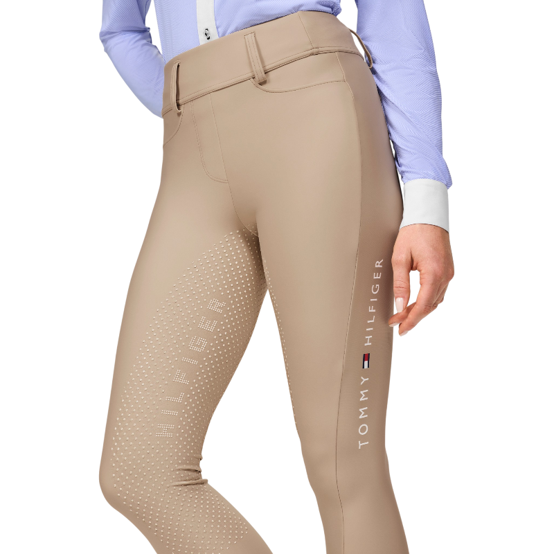 Tommy Equestrian - Pantalon d'équitation femme Highland beige seasonal