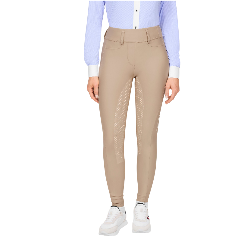 Tommy Equestrian - Pantalon d'équitation femme Highland beige seasonal