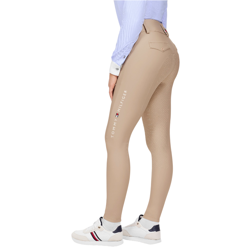 Tommy Equestrian - Pantalon d'équitation femme Highland beige seasonal