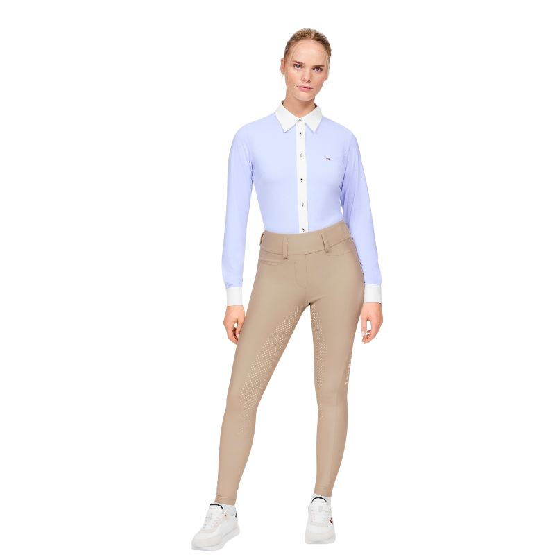 Tommy Equestrian - Pantalon d'équitation femme Highland beige seasonal
