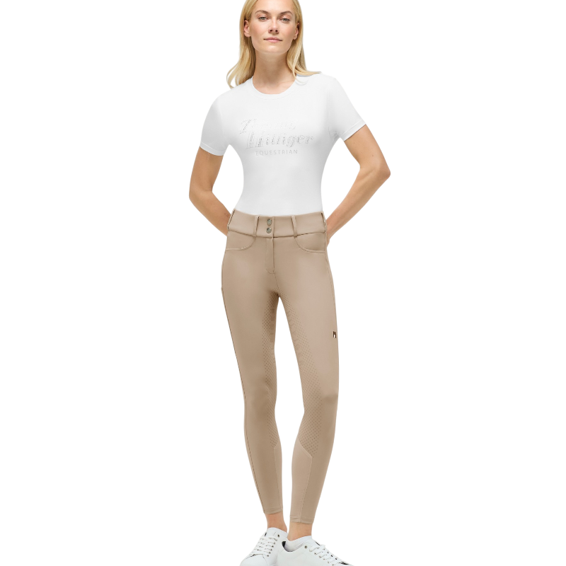 Tommy Hilfiger Equestrian - Pantalon d'équitation femme Lea beige