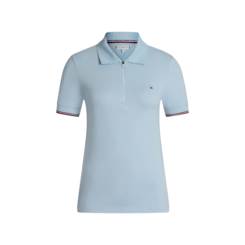 Tommy Equestrian - Rijpolo korte mouwen dames Anaheim sweet blue