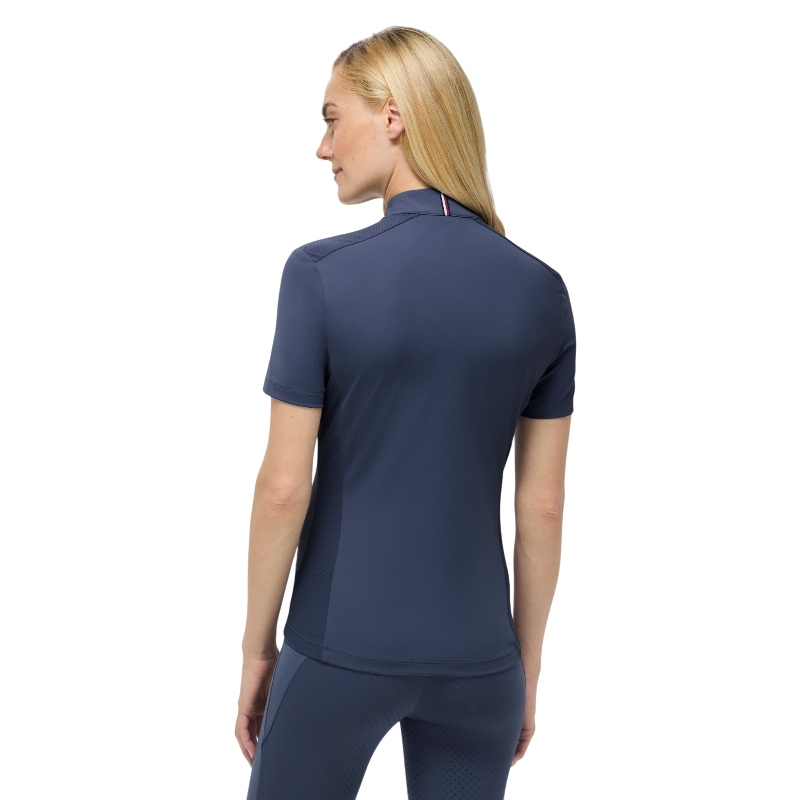 Tommy Hilfiger Equestrian - Rijpolo korte mouw dames Palma desert sky