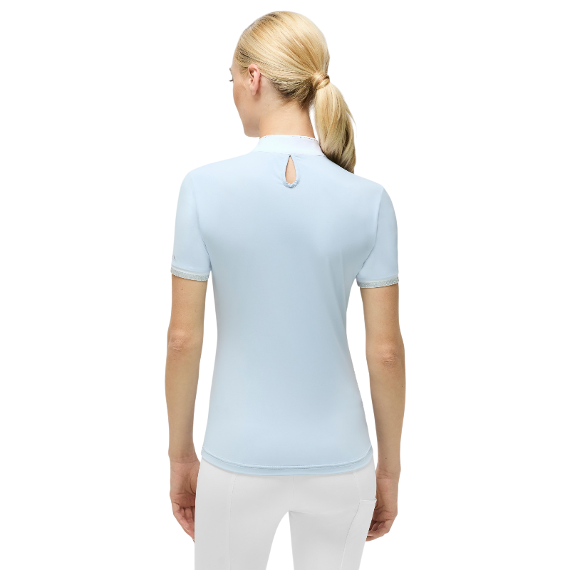 Tommy Hilfiger Equestrian - Polo de concours manches courtes femme Linsay sweet blue