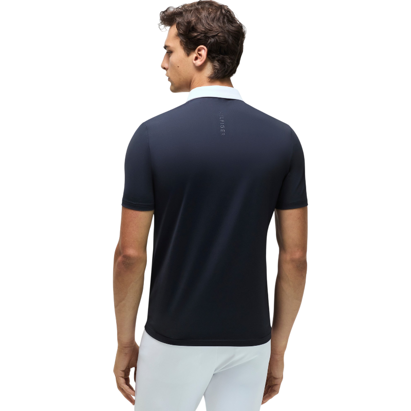 Tommy Hilfiger Equestrian - Wedstrijd polo korte mouwen heren Alex desert sky