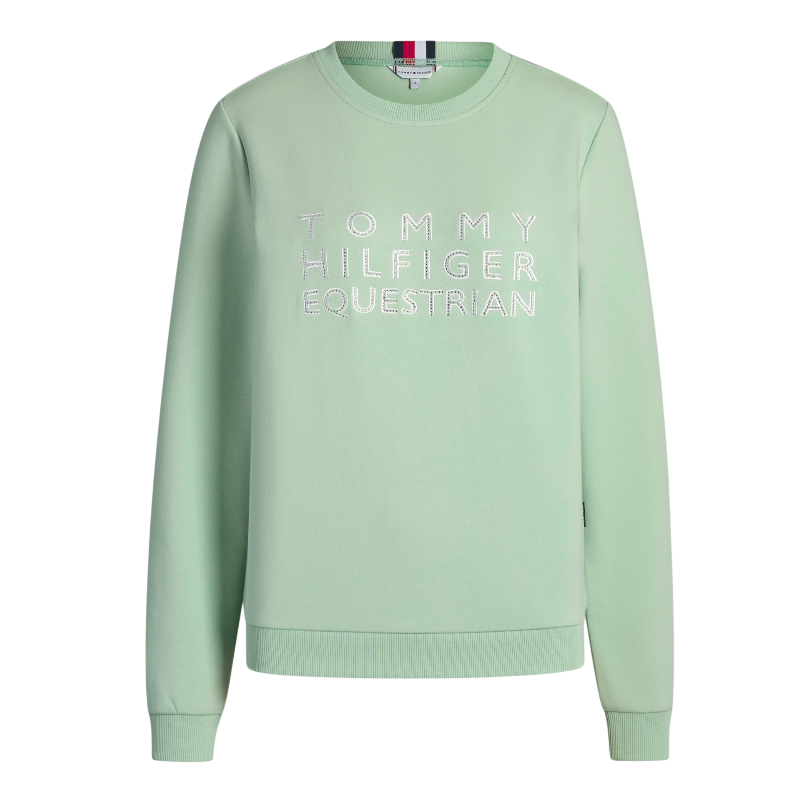 Tommy Hilfiger Equestrian - Sweat manches longues femme Belair mint