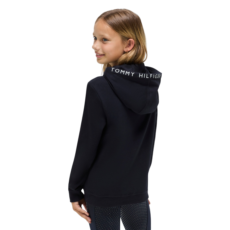 Tommy Hilfiger Equestrian - Sweat manches longues junior Laguna Logo desert sky