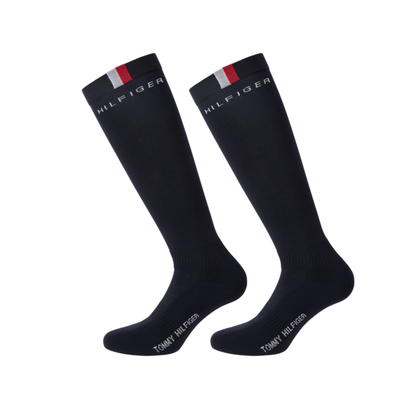 Tommy Hilfiger Equestrian - Chaussettes d’équitation Gibbs desert sky